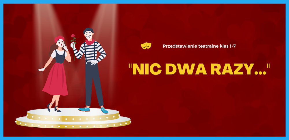 You are currently viewing Przedstawienie teatralne „Nic dwa razy…”